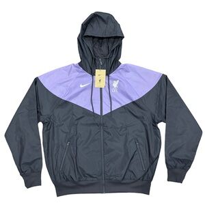 Nike Liverpool FC Purple Windrunner Jacket